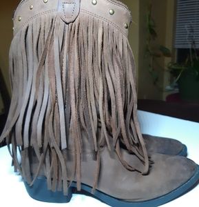 Old west brand youth girls cowboy boots